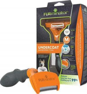 FURMINATOR DOG SHORT HAIR M <23kg ķemme īsspalvainiem suņiem